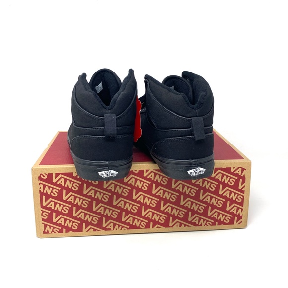 VANS Atwood Hi Canvas Black Shoes Men's High Top Sneakers Skate Size VN0A38BV186 - Picture 6 of 9